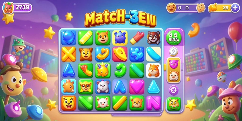Tampilan gameplay 2739 yang menarik dan penuh warna.