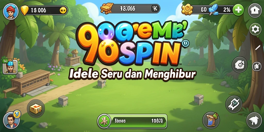 Screenshot utama 98SPIN menunjukkan aksi gameplay Idle yang menyenangkan.