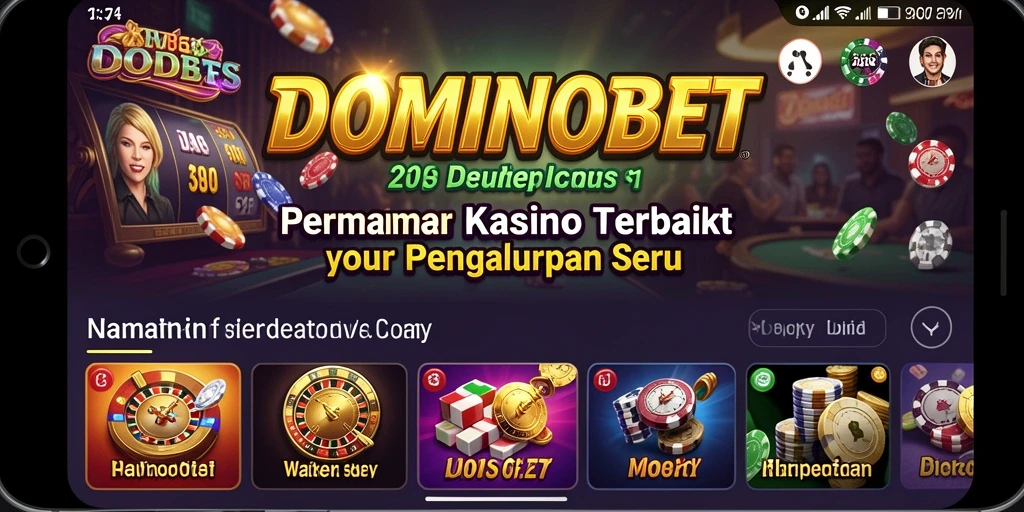 Gameplay menarik dengan berbagai pilihan permainan Kasino.