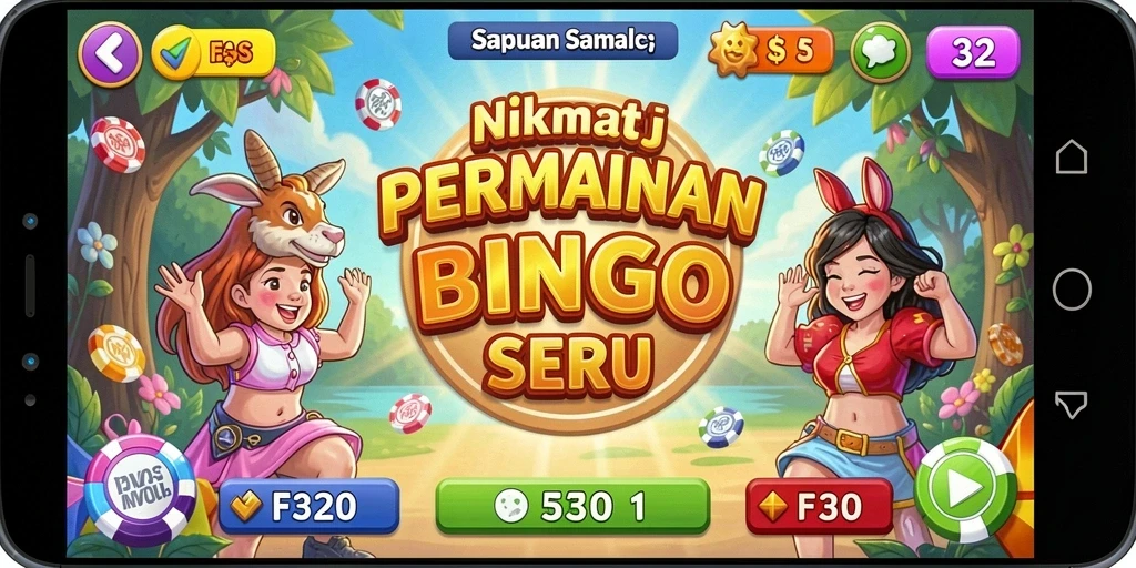 Gameplay F32 yang menarik dengan banyak pilihan Bingo.