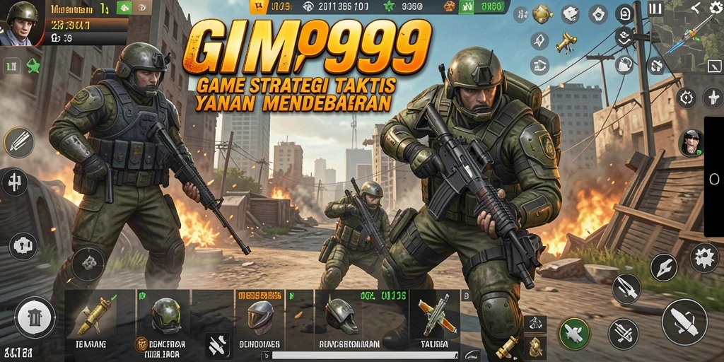 Menampilkan gameplay menarik dari GIM999 dengan elemen strategi yang mendalam.