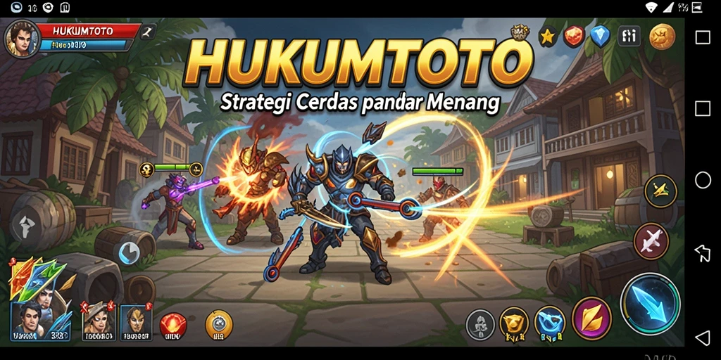 Tampilan gameplay <strong>HUKUMTOTO</strong> yang menampilkan strategi cerdas dalam aksi.