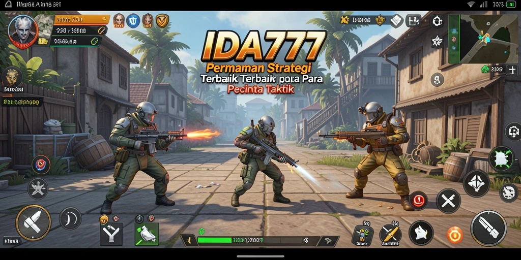 Tampilan utama gameplay IDA777 yang menonjolkan strategi dan pertempuran mendebarkan.