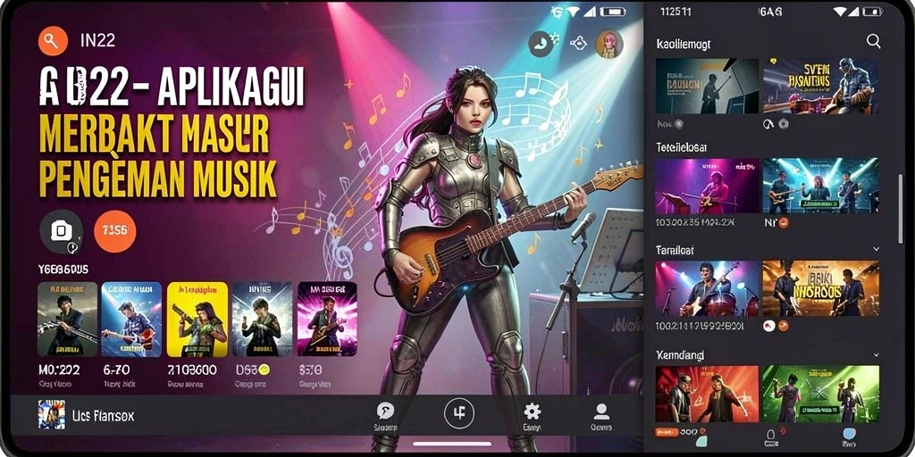 Tampilan gameplay seru dan interaktif di IN22.
