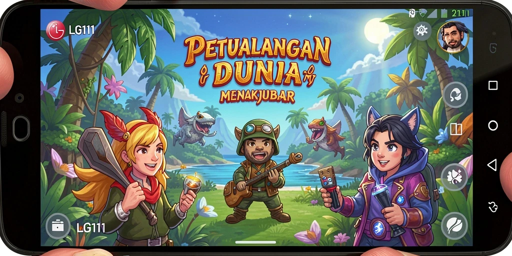 Tampilan screenshot gameplay LG111 yang menakjubkan dan seru.