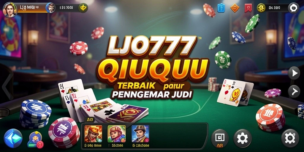 Tampilan gameplay QiuQiu yang mendebarkan di LJO777.
