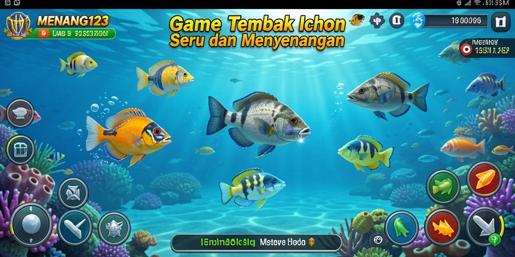 Tampilkan aksi menembak ikan yang seru dan menantang dalam MENANG123.