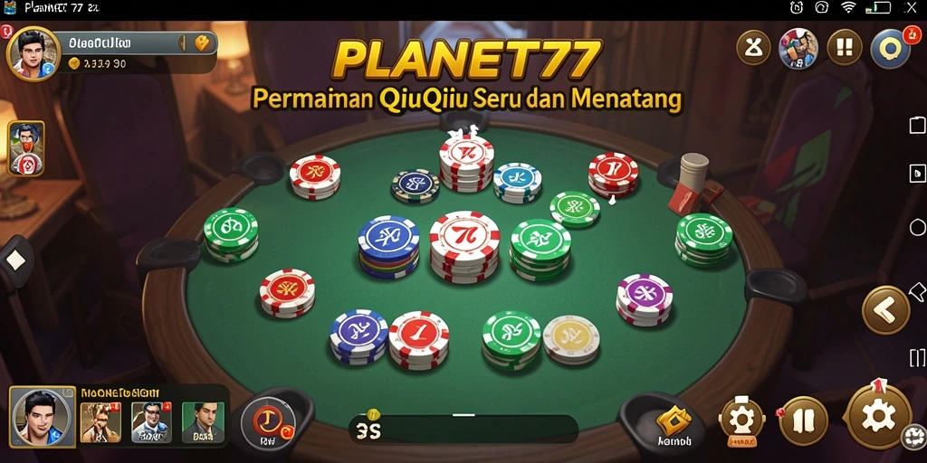 Tampilan gameplay seru dan menantang di PLANET77.