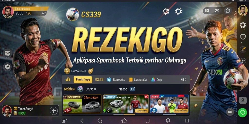 Tampilkan gameplay seru dari taruhan olahraga di REZEKIGO.