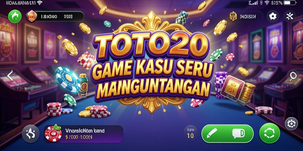 Tampilan menarik dari gameplay Kasino di TOTO20.