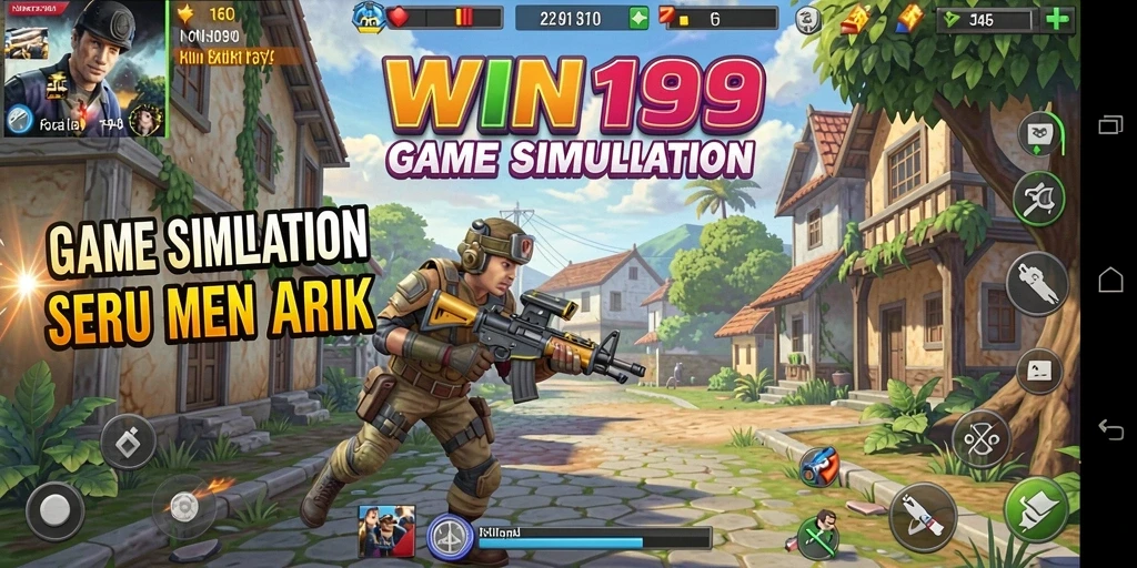Tampilan gameplay WIN199 dengan grafis menarik dan interaksi pemain.